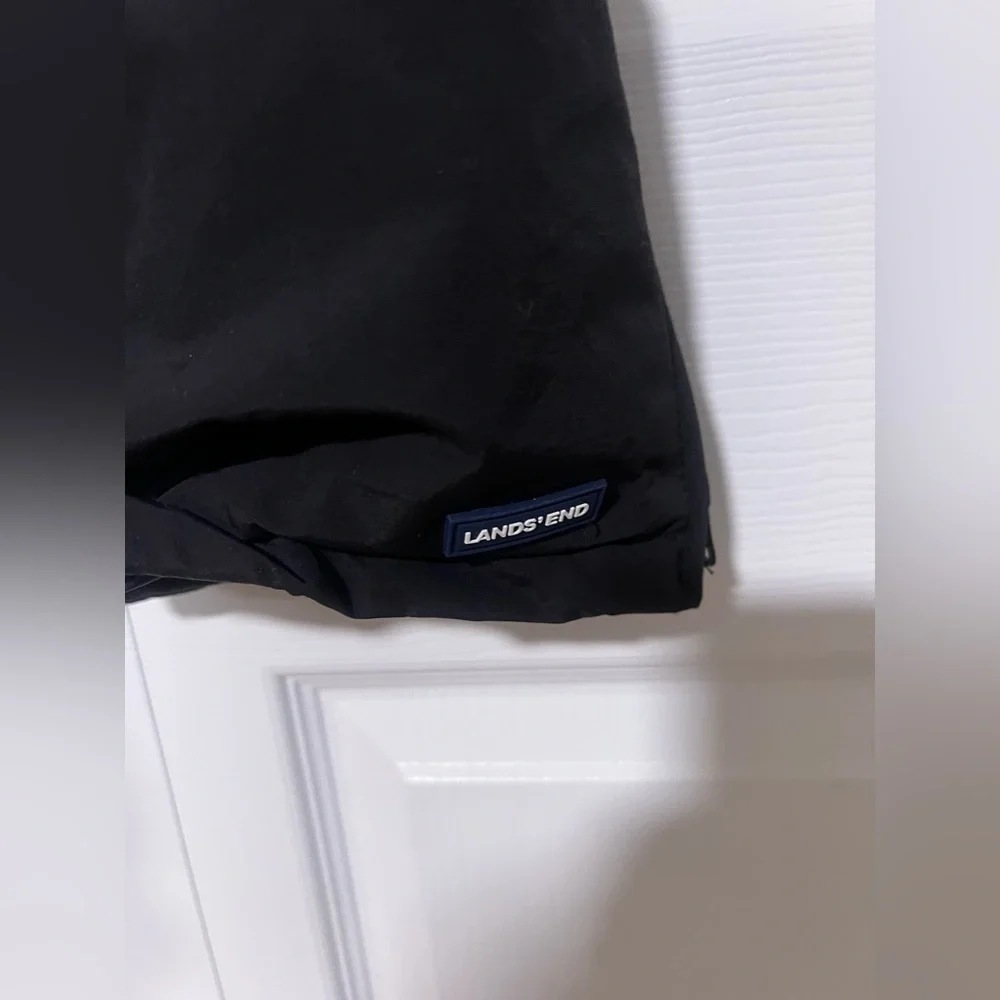 Kids Lands' End Black Snow Pants